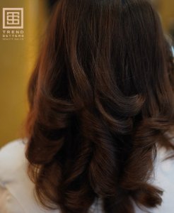 Brunette hair Trend Setters Salon QE2 Dubai246x300