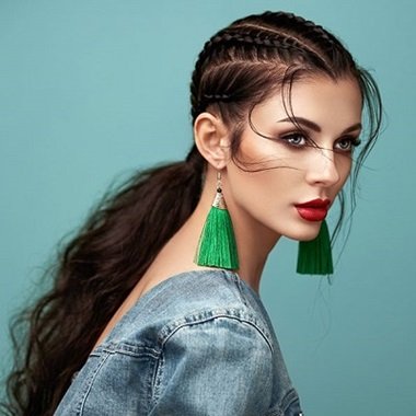 party makeup at Trend Setters Beauty Salon in Dubai